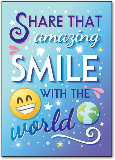Share Your Smile Postcard