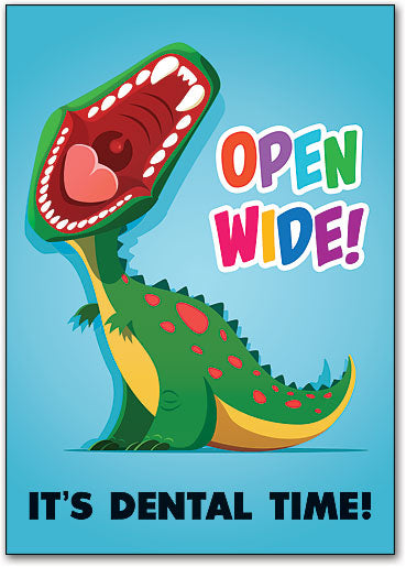 Dinomite Smiles customisable Postcard