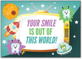 Tooth Galaxy Customisable Postcard