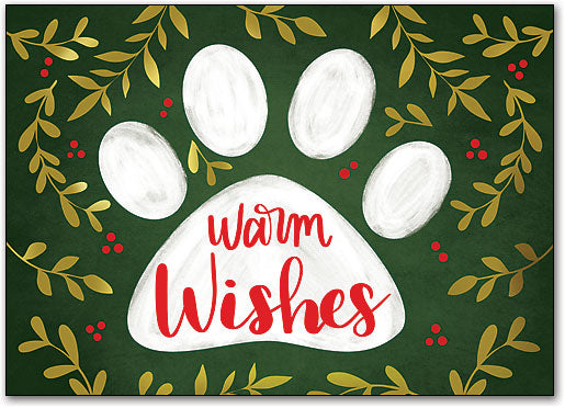 Peaceful Paws Deluxe Postcard