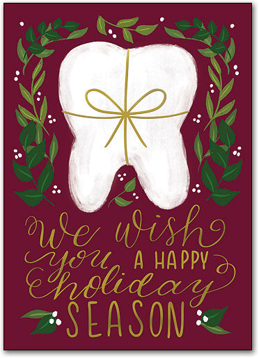 Holiday Wish Deluxe Postcard