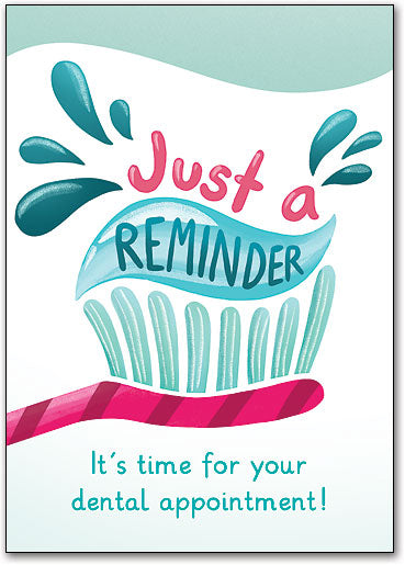Keep On Brushing customisable Postcard