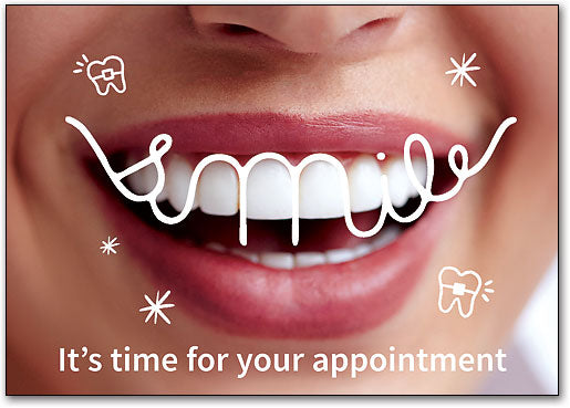 Read My Lips Ortho customisable Postcard