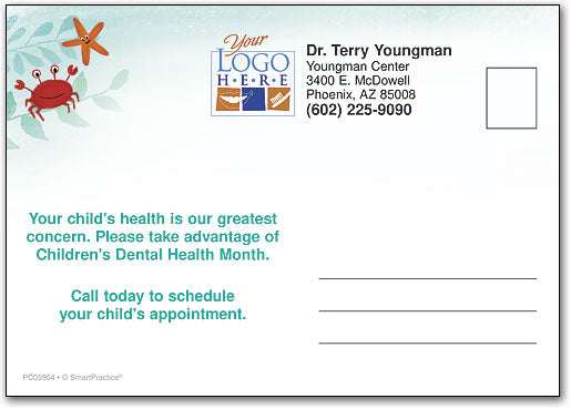 Brushing Fun Postcard
