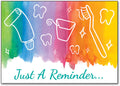 Color Wash Reminder customisable Postcard