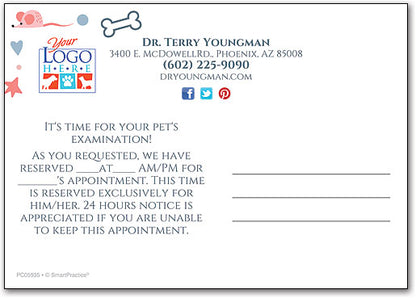 Playful Pals Postcard