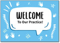 Word Bubble Welcome Postcard