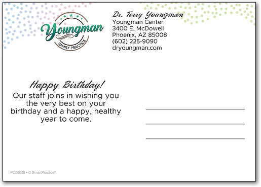 Serene Wishes customisable Postcard