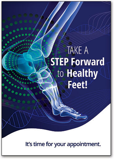 Healing Foot customisable Postcard