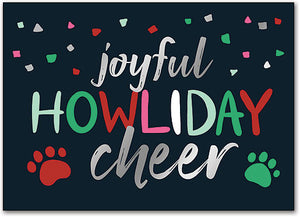 Howliday Cheer Deluxe Postcard