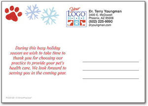 Chilly Paws Postcard