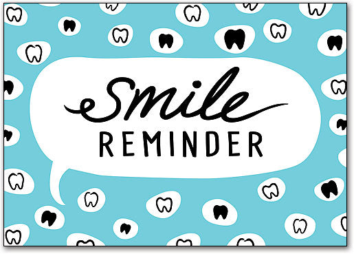 Smile Full of Teeth Postcard