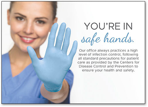 Safe Hands Postcard