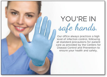 Safe Hands Postcard