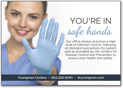Safe Hands Postcard