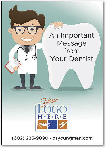 Note From Dentist Postcard