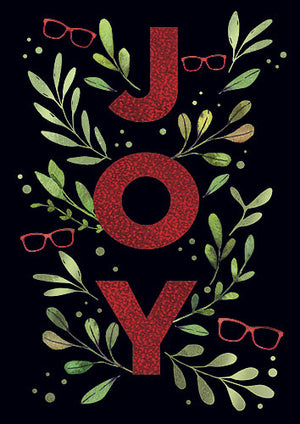 Glasses Of Joy Postcard