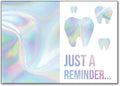 Holographic Teeth Postcard