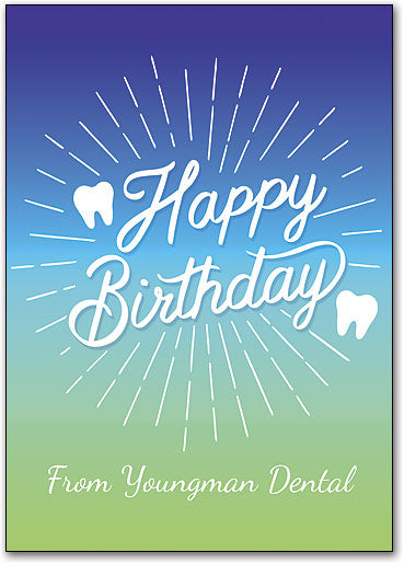 Shine Bright Birthday Birthday Postcard