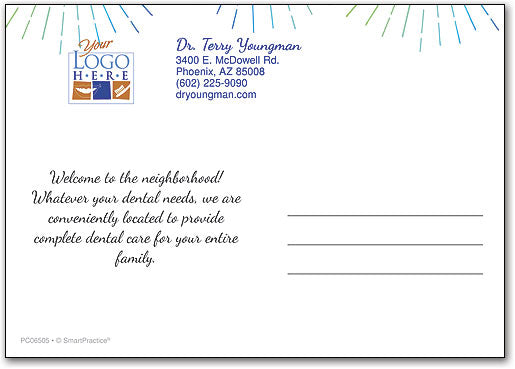 Shine Bright Welcome Postcard