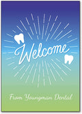 Shine Bright Welcome Postcard