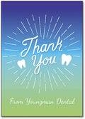 Shine Bright Thank You Postcard