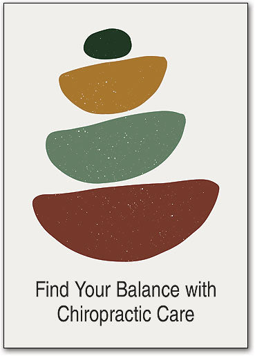 Find Your Balance Customisable Postcard