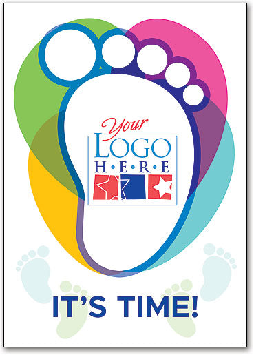 Technicolor Toes Postcard
