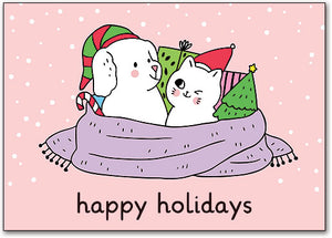 Warm Snugles Postcard