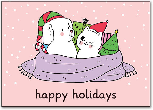 Warm Snugles Postcard