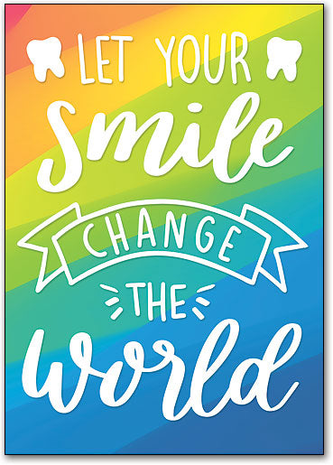 Changing Smile Postcard
