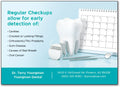 Regular Checkups Colour Selection Postcard