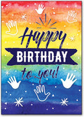 Chiro Confetti Birthday Postcard