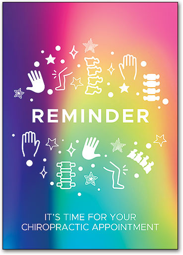 Rainbow Aura Postcard