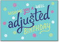 Birthday Dots Birthday Postcard