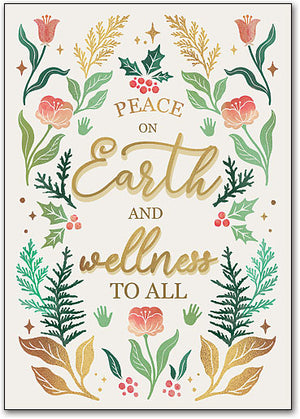 Golden Wellness Postcard