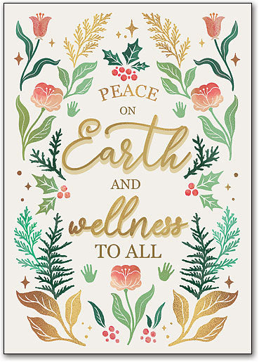 Golden Wellness Postcard