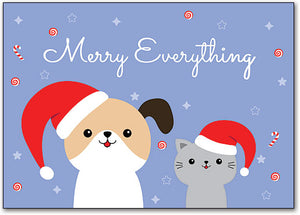 Merry Pals Postcard