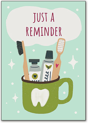 Tooth Cup Customisable Postcard