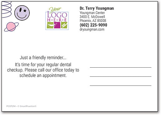 Y2K Reminder Customisable Postcard