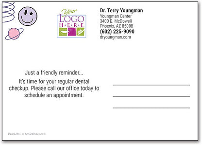 Y2K Reminder Customisable Postcard