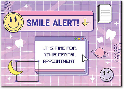 Y2K Reminder Customisable Postcard