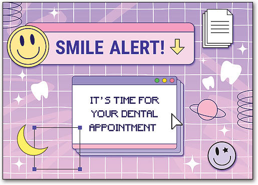 Y2K Reminder Customisable Postcard
