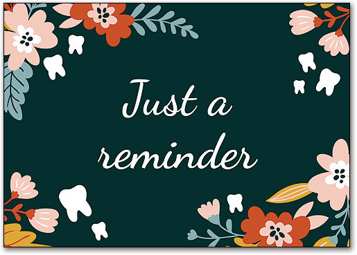 Botanical Reminder Customisable Postcard