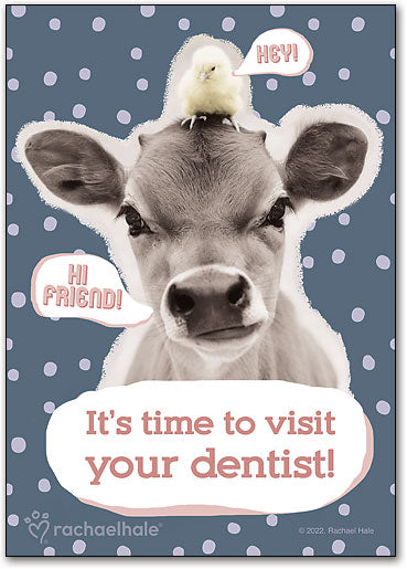 Farm Friends Deluxe Postcard