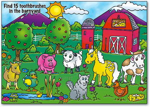 Barnyard Fun Standard Postcard