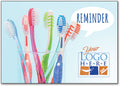 New Brush Reminder Customisable Postcard