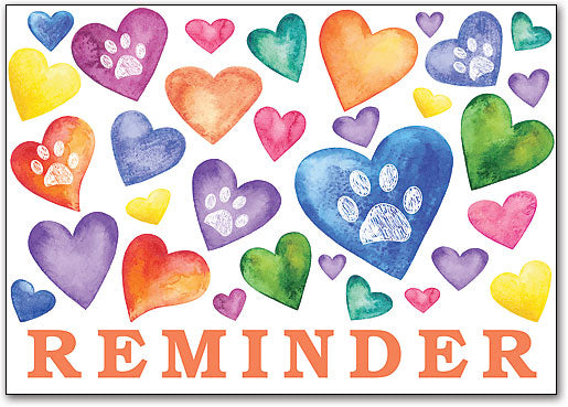 Love for Pets Customisable Postcard