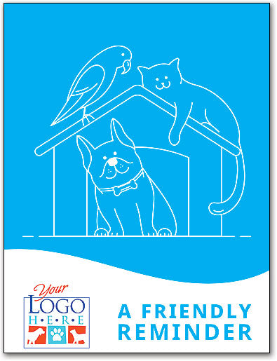 Friendly Pet Care Customisable Postcard