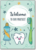 Fresh Friends Welcome Customisable Postcard